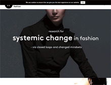 Tablet Screenshot of mistrafuturefashion.com